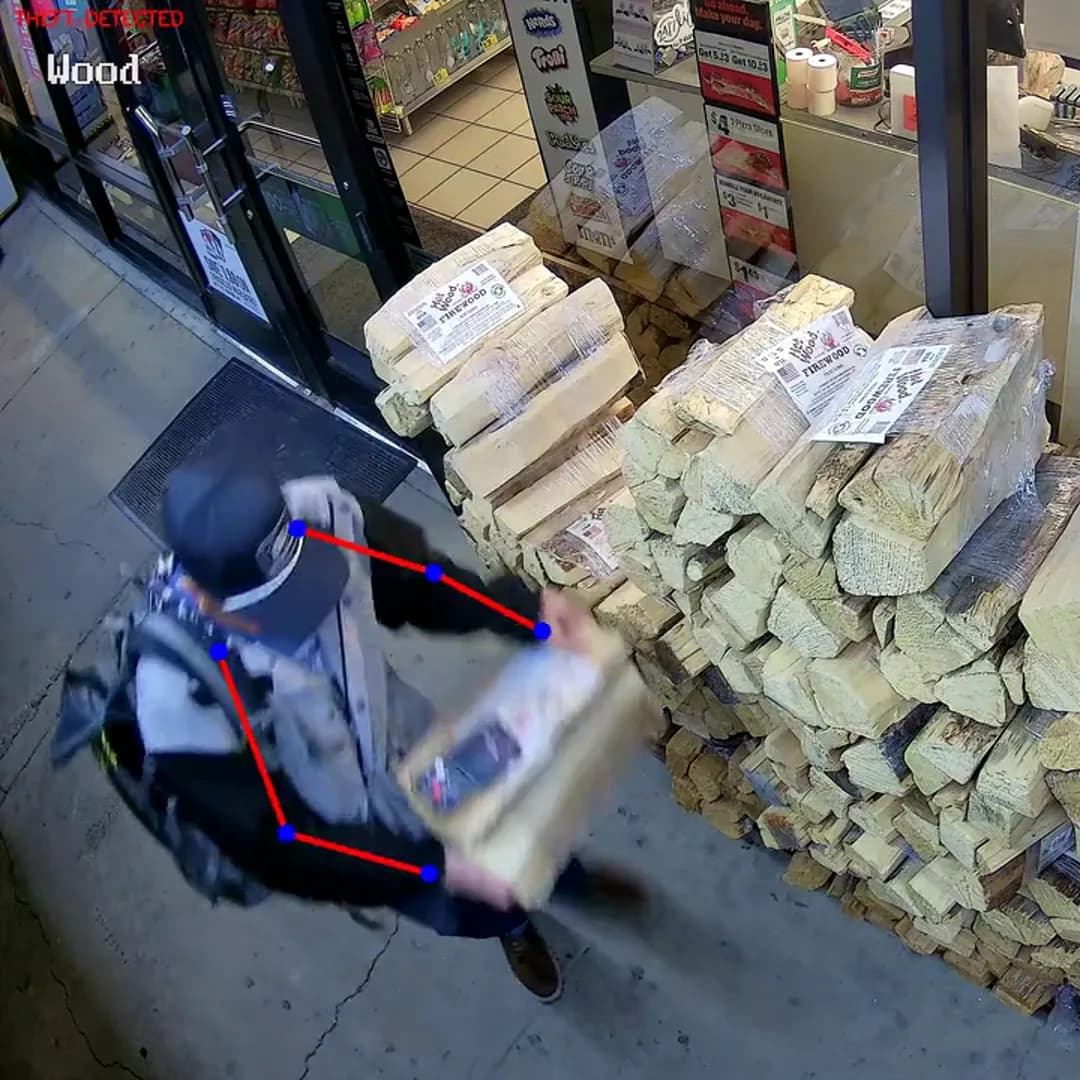 Theft Detection: Computer vision & behavioural anomaly detection
