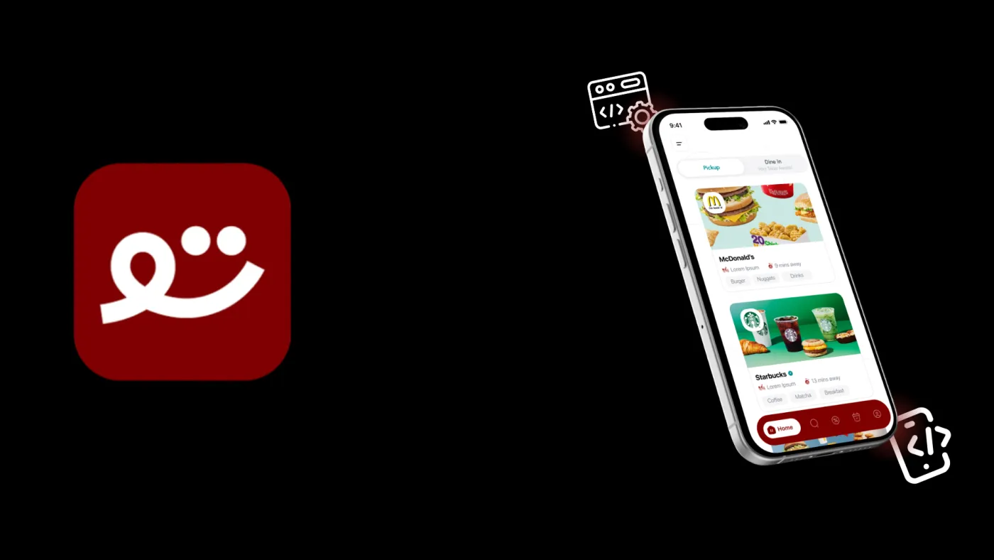 TWLM app icon alongside the ordering UI